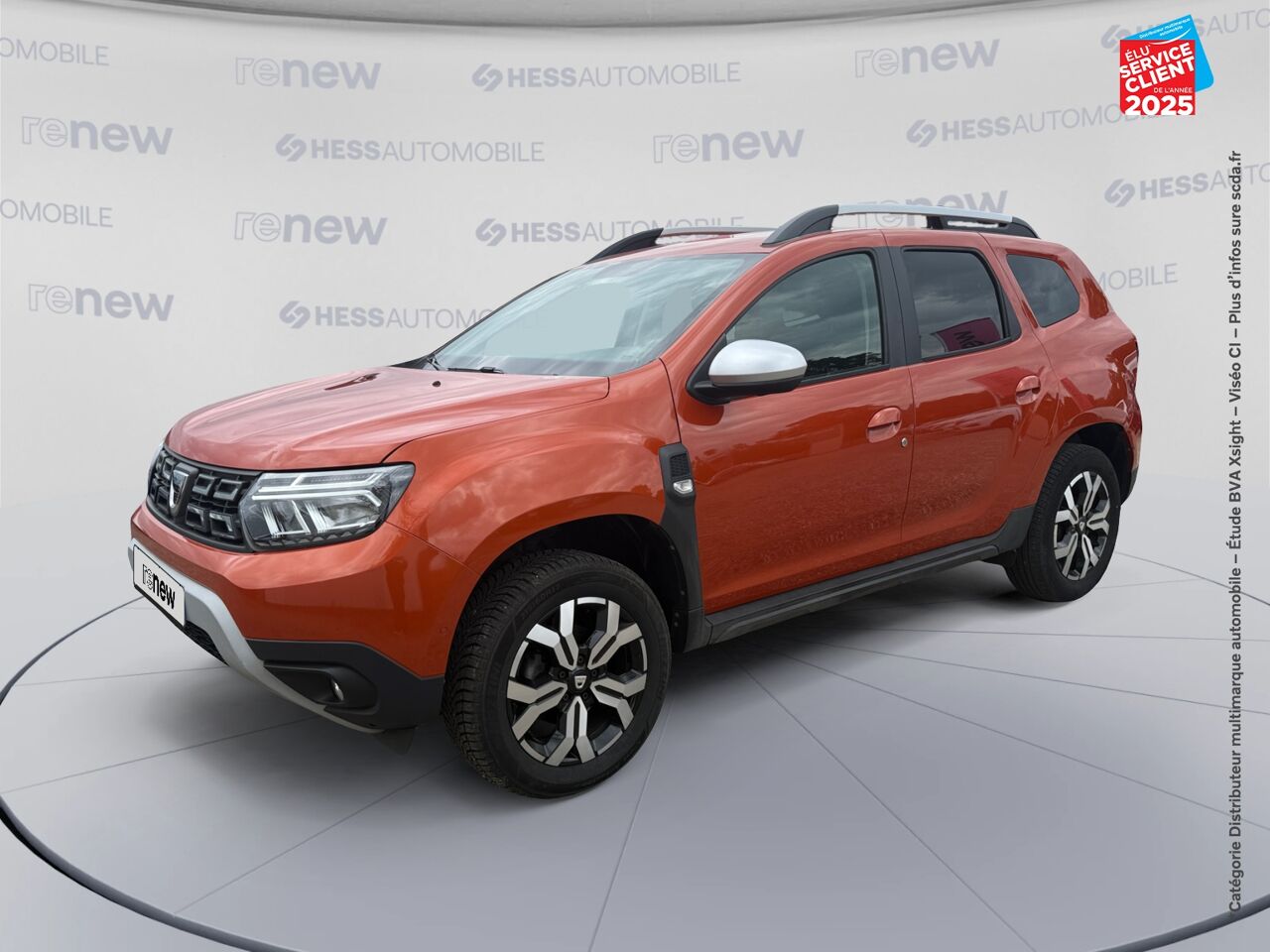 Véhicule d'occasion DACIA DUSTER 1.0 ECO-G 100CH PRESTIGE 4X2 ATTELAGE chez Renault Colmar