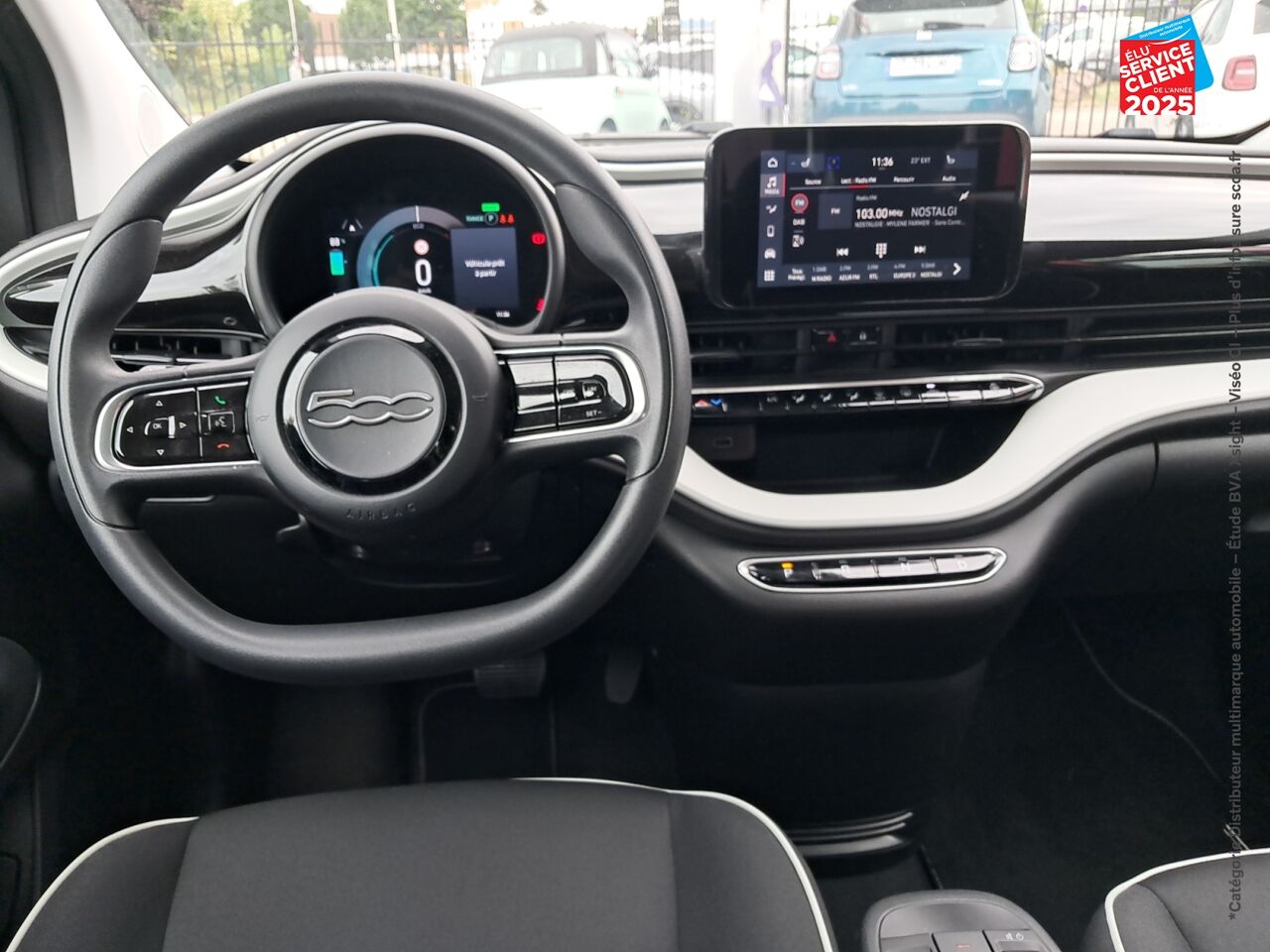 Véhicule d'occasion FIAT 500 E 95CH ACTION PLUS chez Toyota Saint Dizier