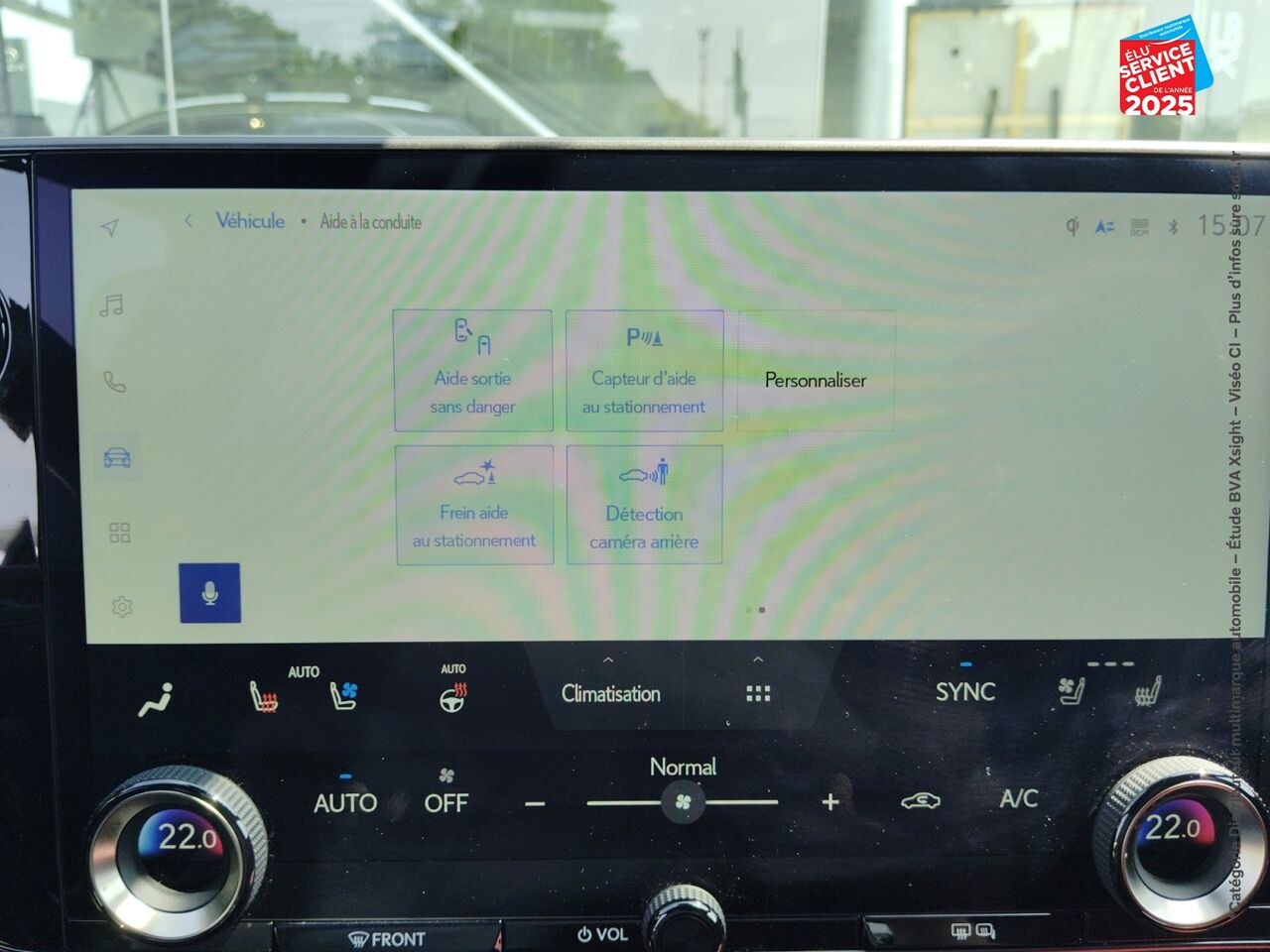 Véhicule d'occasion LEXUS NX 450H+ F SPORT EXECUTIVE 4WD TOUVRANT SIEGE CHAUF VENTIL VOLANT CHAUF CAMERA GPS chez Lexus Strasbourg