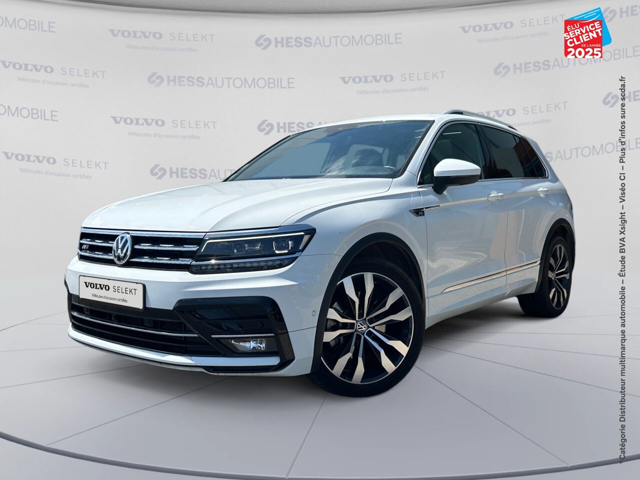 Véhicule d'occasion VOLKSWAGEN TIGUAN 2.0 TDI 190CH CARAT EXCLUSIVE 4MOTION DSG7 chez Toyota Thionville