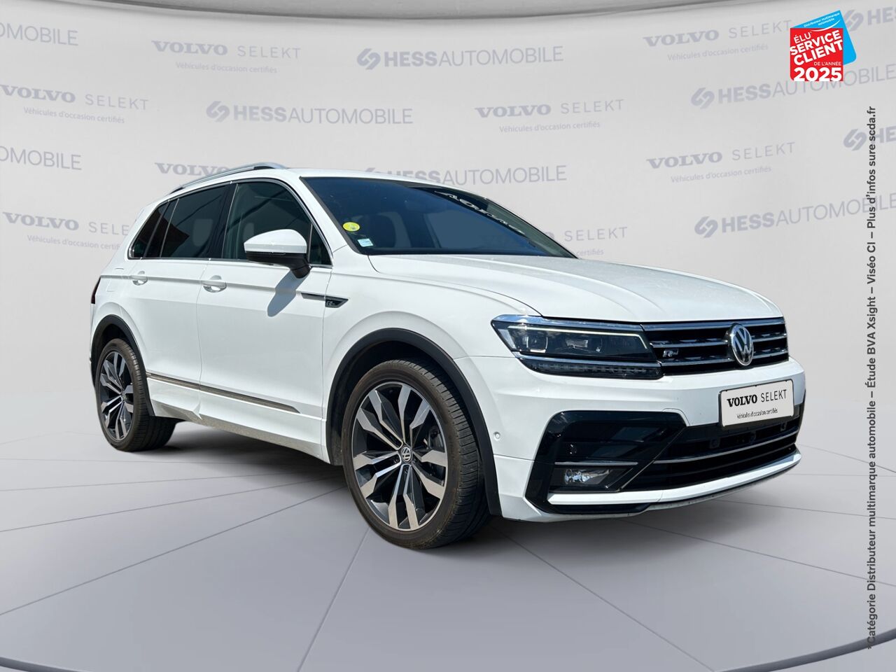 Véhicule d'occasion VOLKSWAGEN TIGUAN 2.0 TDI 190CH CARAT EXCLUSIVE 4MOTION DSG7 chez Toyota Thionville