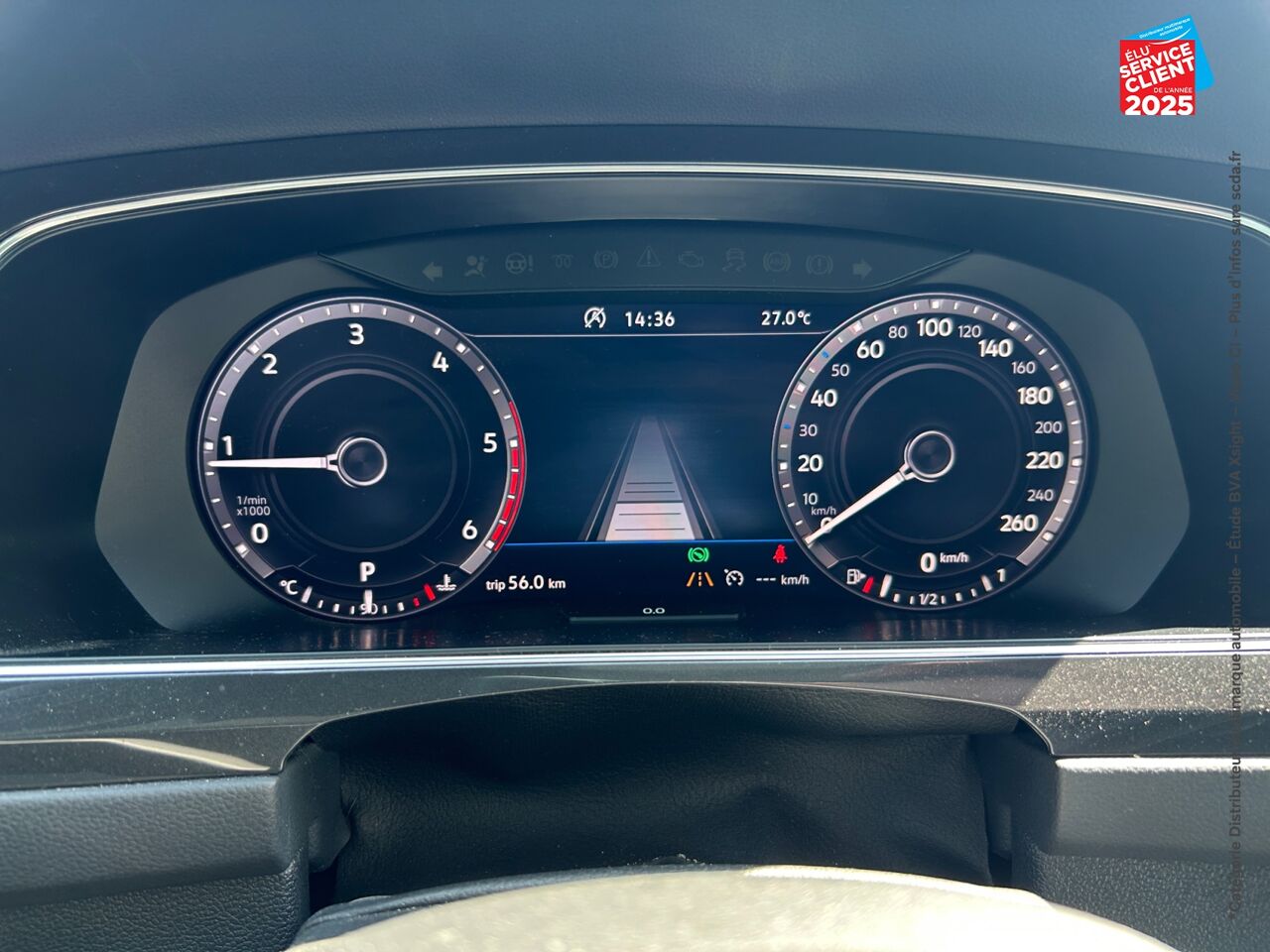 Véhicule d'occasion VOLKSWAGEN TIGUAN 2.0 TDI 190CH CARAT EXCLUSIVE 4MOTION DSG7 chez Toyota Thionville
