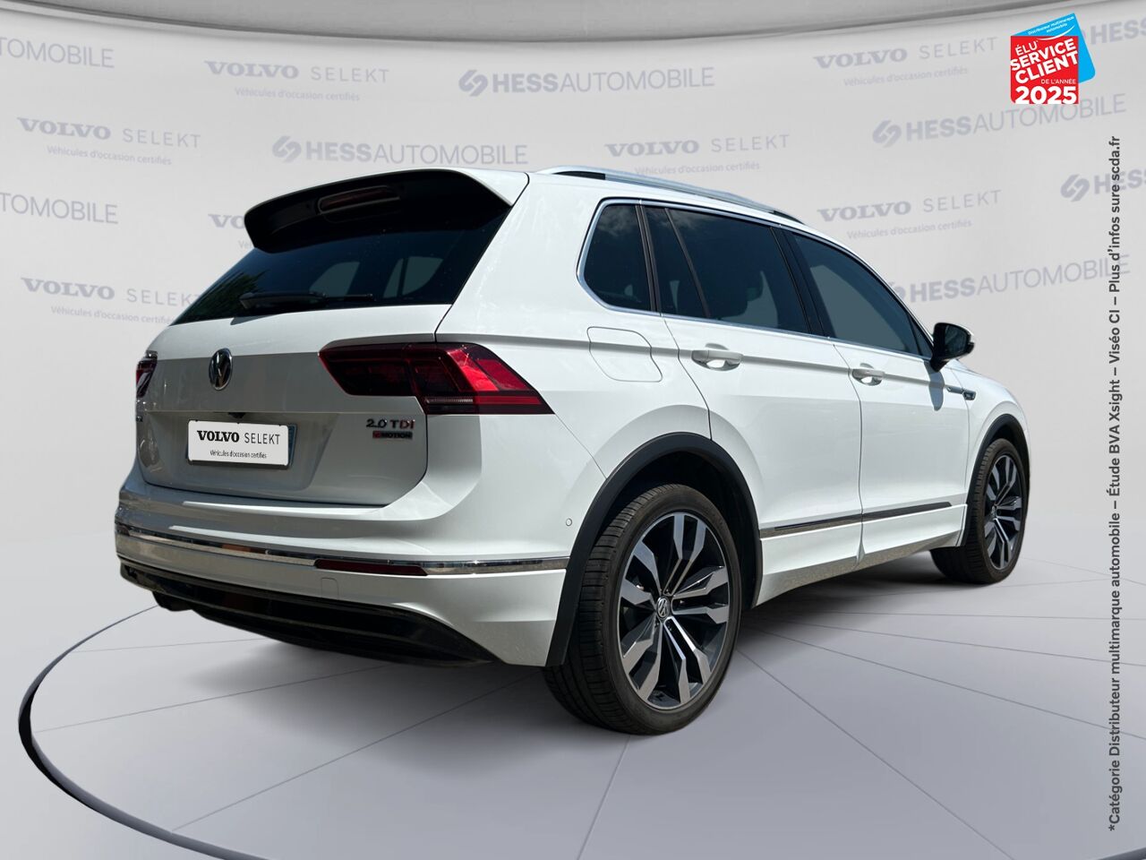 Véhicule d'occasion VOLKSWAGEN TIGUAN 2.0 TDI 190CH CARAT EXCLUSIVE 4MOTION DSG7 chez Toyota Thionville