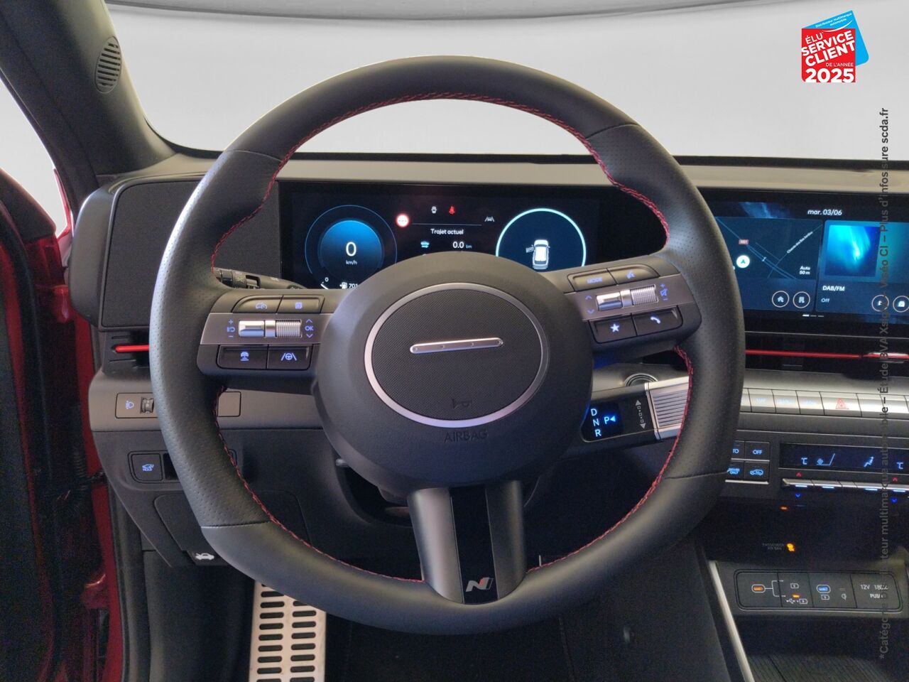 Véhicule neuf HYUNDAI KONA 1.6 GDI 129CH HYBRID N LINE EXECUTIVE DCT-6 chez Hyundai Epernay
