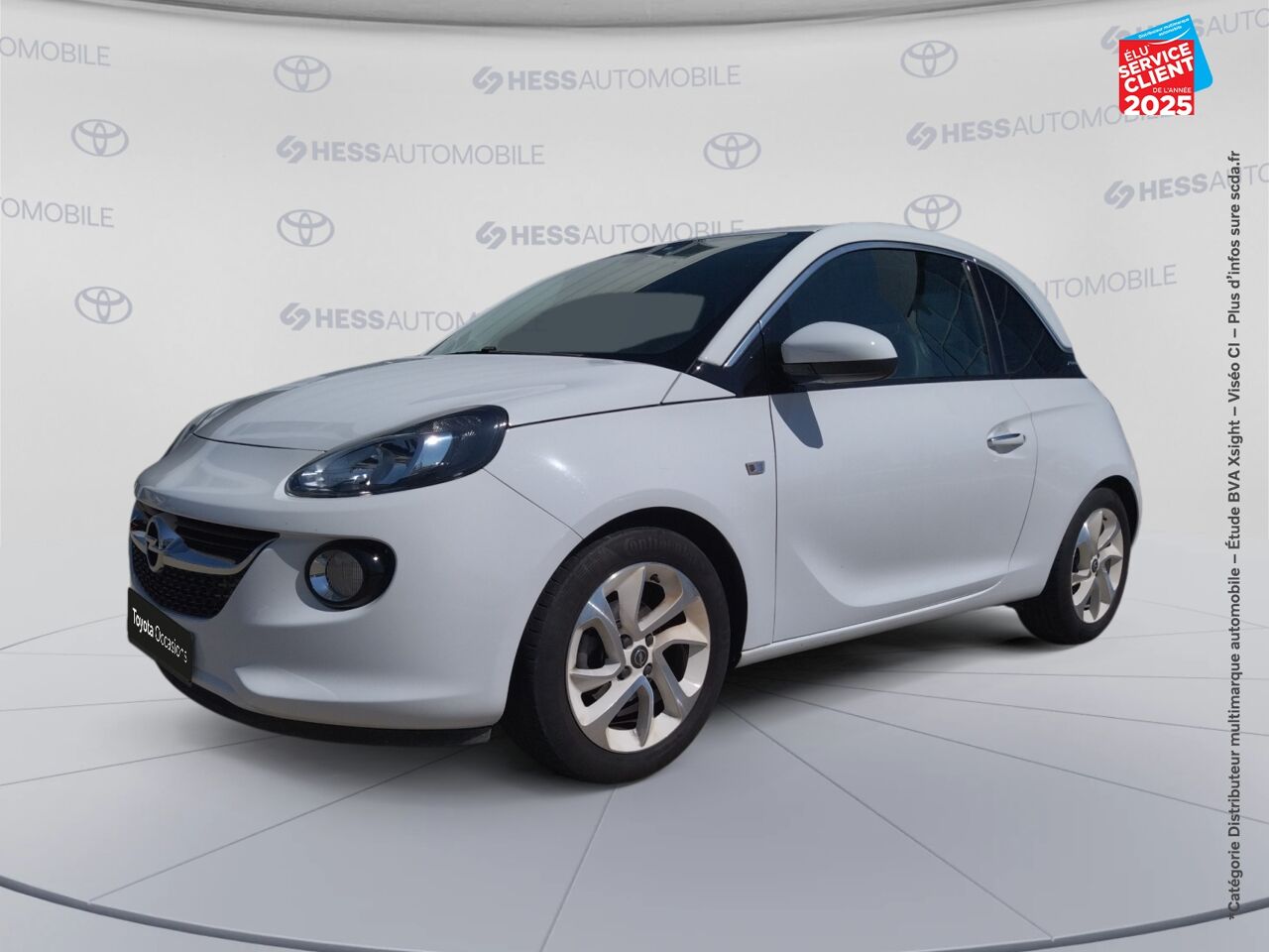 Véhicule d'occasion OPEL ADAM 1.4 TWINPORT 87CH WHITE EDITION START/STOP chez Dacia Montbéliard