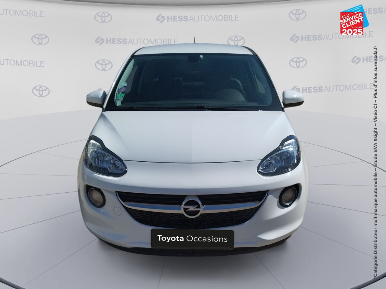 Véhicule d'occasion OPEL ADAM 1.4 TWINPORT 87CH WHITE EDITION START/STOP chez Dacia Montbéliard