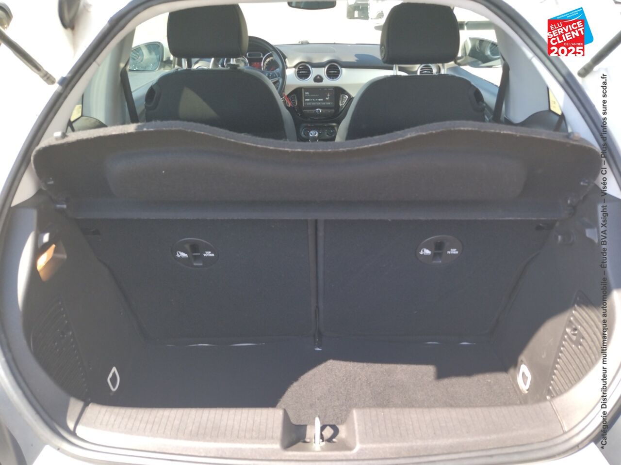 Véhicule d'occasion OPEL ADAM 1.4 TWINPORT 87CH WHITE EDITION START/STOP chez Dacia Montbéliard