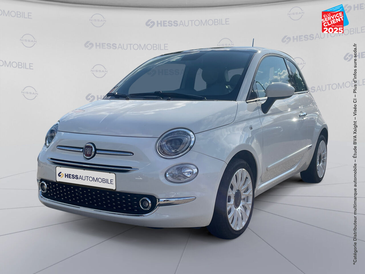 Véhicule d'occasion FIAT 500 1.2 8V 69CH ECO PACK STAR chez Opel Bar le Duc