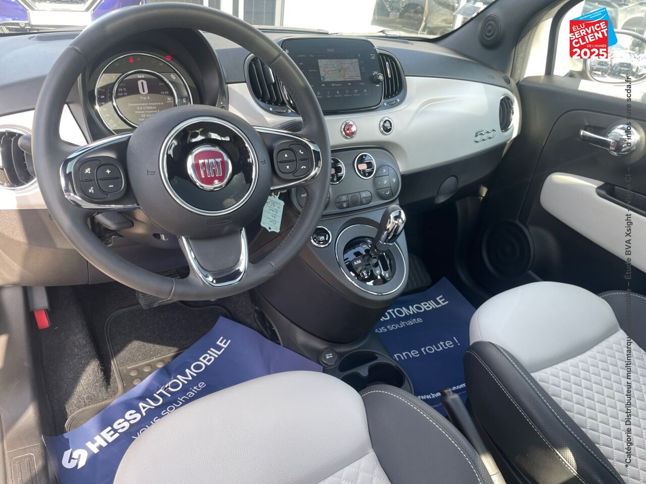 Véhicule d'occasion FIAT 500 1.2 8V 69CH ECO PACK STAR chez Opel Bar le Duc