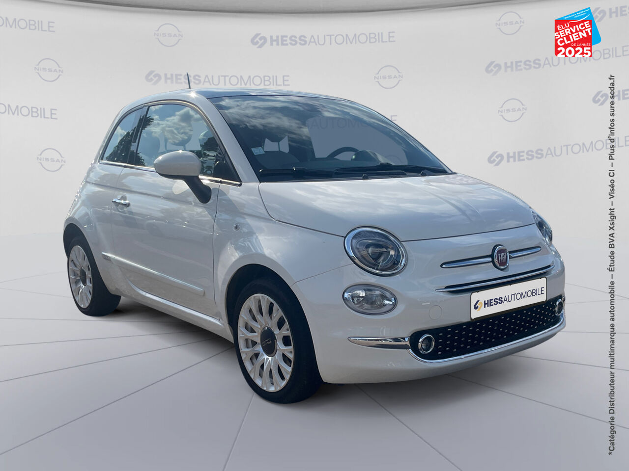 Véhicule d'occasion FIAT 500 1.2 8V 69CH ECO PACK STAR chez Opel Bar le Duc