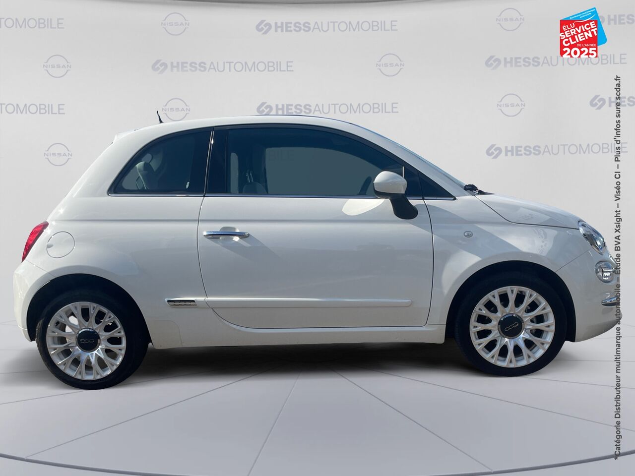 Véhicule d'occasion FIAT 500 1.2 8V 69CH ECO PACK STAR chez Opel Bar le Duc