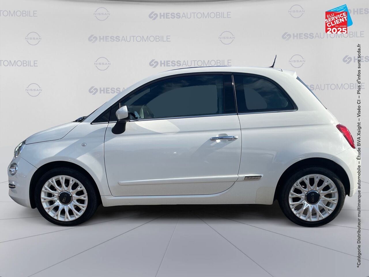Véhicule d'occasion FIAT 500 1.2 8V 69CH ECO PACK STAR chez Opel Bar le Duc