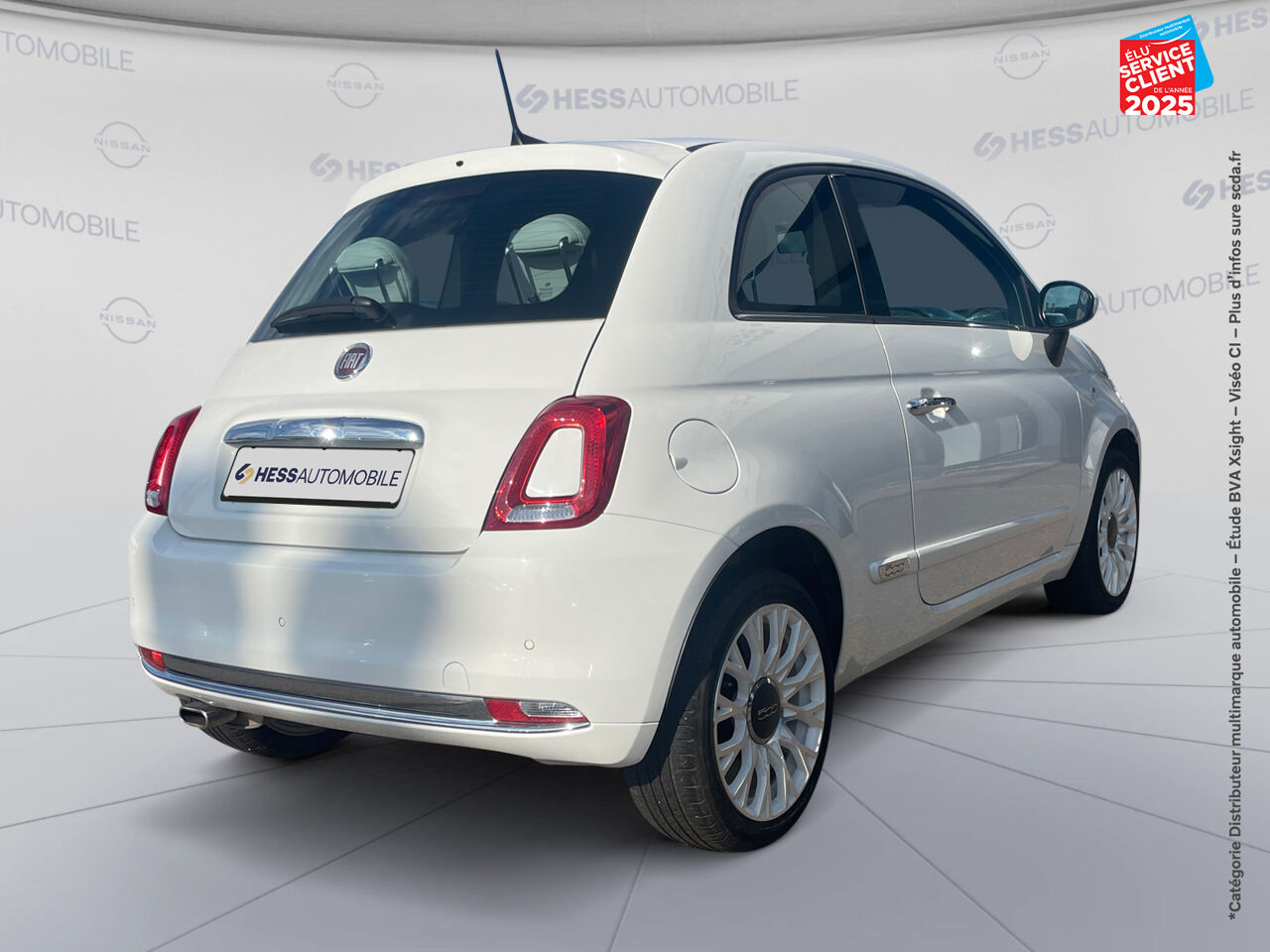 Véhicule d'occasion FIAT 500 1.2 8V 69CH ECO PACK STAR chez Opel Bar le Duc