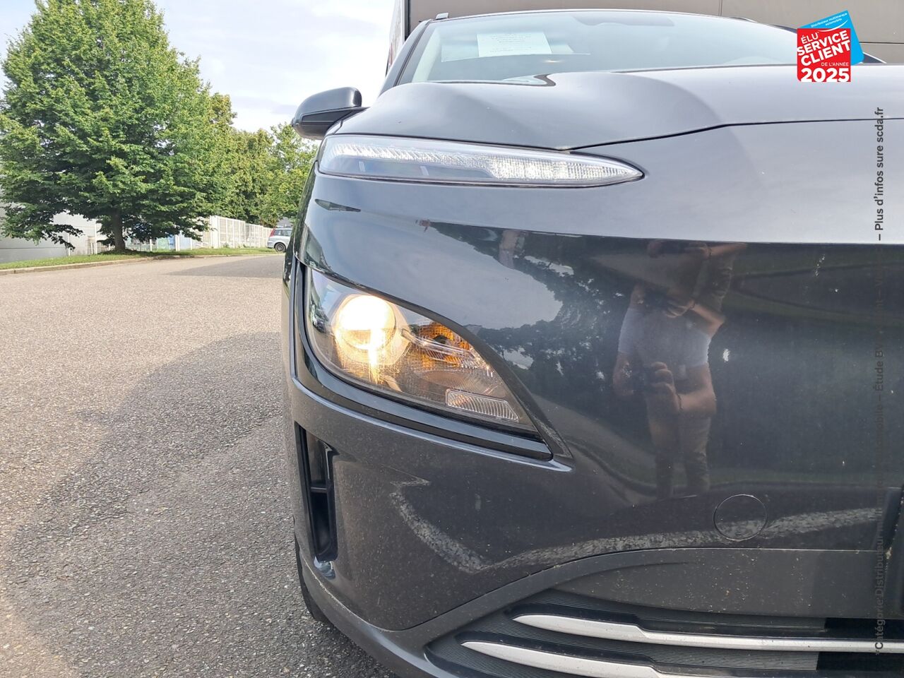 Véhicule d'occasion HYUNDAI KONA ELECTRIC 39KWH - 136 CH INTUITIVE chez Hyundai Reims