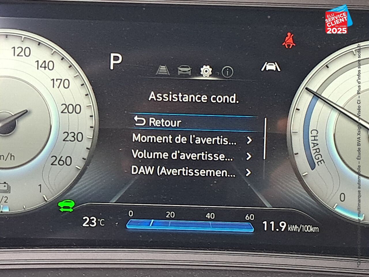 Véhicule d'occasion HYUNDAI KONA ELECTRIC 39KWH - 136 CH INTUITIVE chez Hyundai Reims