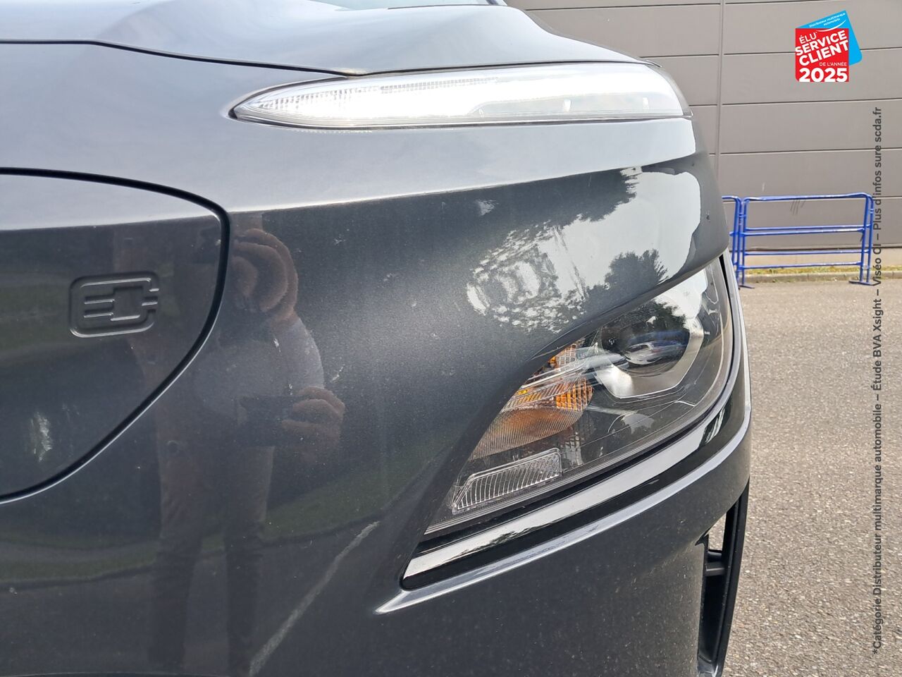 Véhicule d'occasion HYUNDAI KONA ELECTRIC 39KWH - 136 CH INTUITIVE chez Hyundai Reims