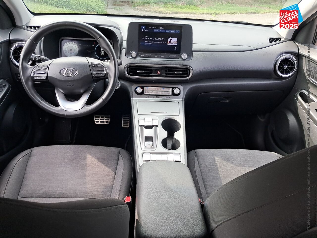 Véhicule d'occasion HYUNDAI KONA ELECTRIC 39KWH - 136 CH INTUITIVE chez Hyundai Reims