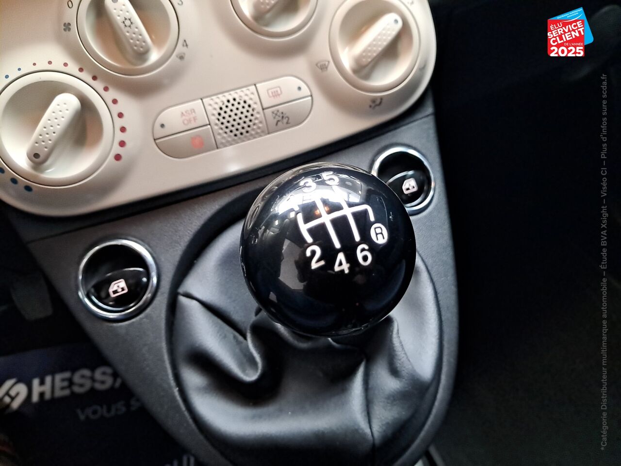 Véhicule d'occasion FIAT 500 1.0 70CH BSG S/S CULT chez HESS Automobile