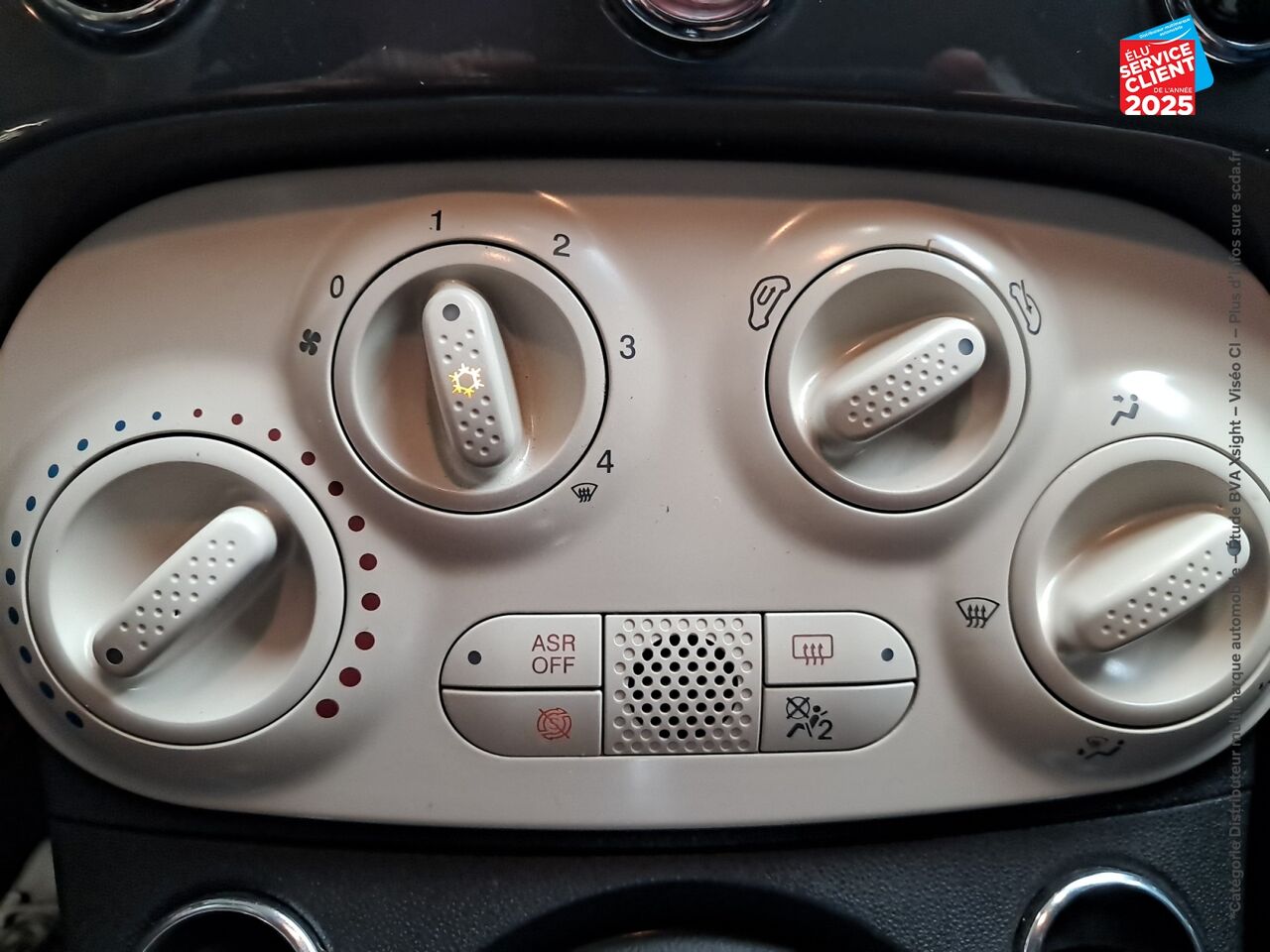 Véhicule d'occasion FIAT 500 1.0 70CH BSG S/S CULT chez HESS Automobile