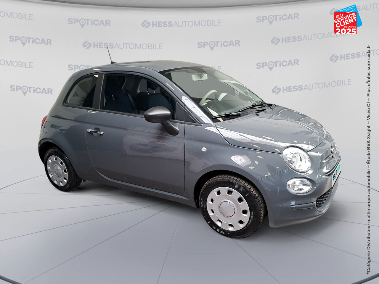 Véhicule d'occasion FIAT 500 1.0 70CH BSG S/S CULT chez HESS Automobile