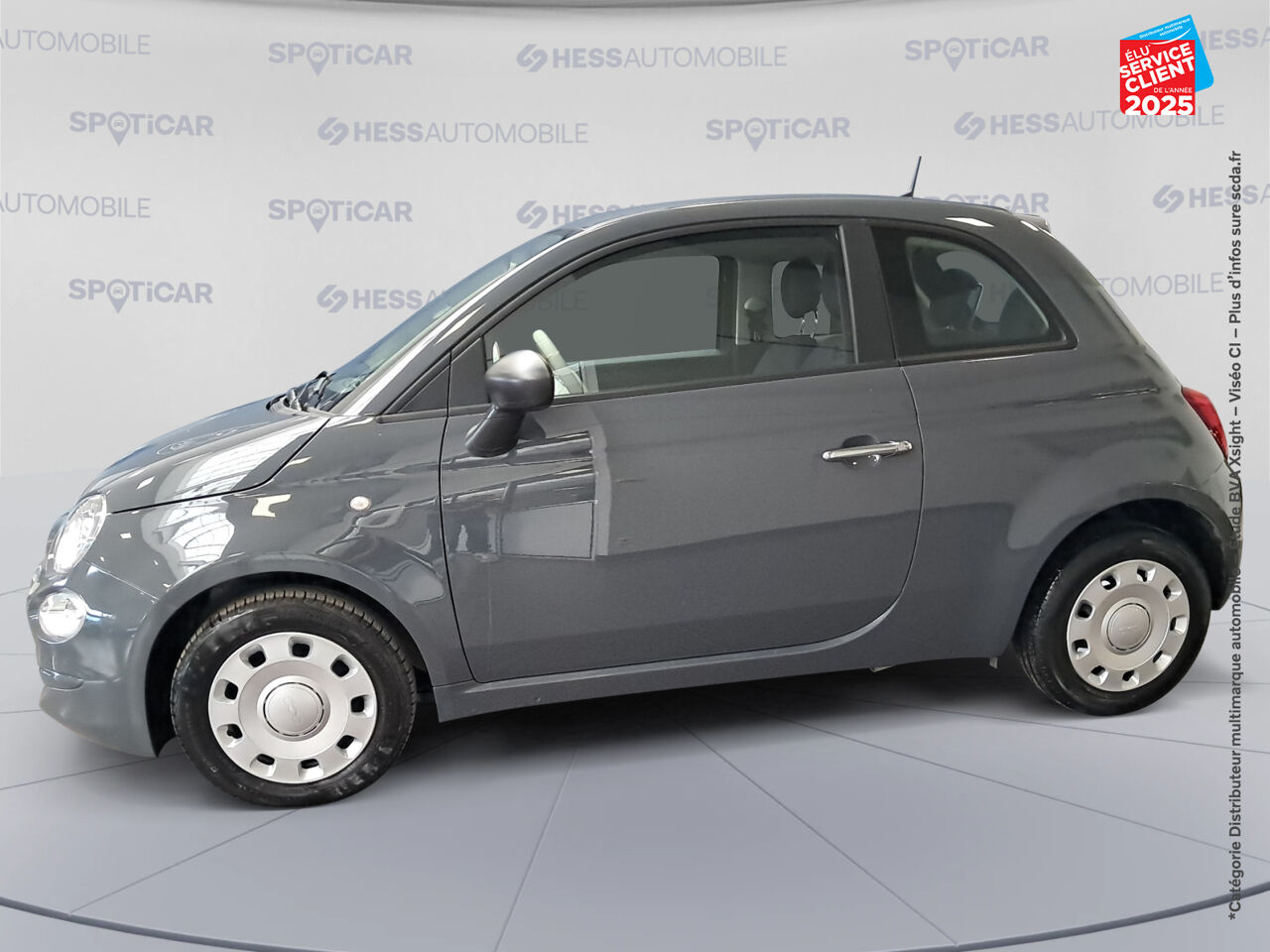 Véhicule d'occasion FIAT 500 1.0 70CH BSG S/S CULT chez HESS Automobile