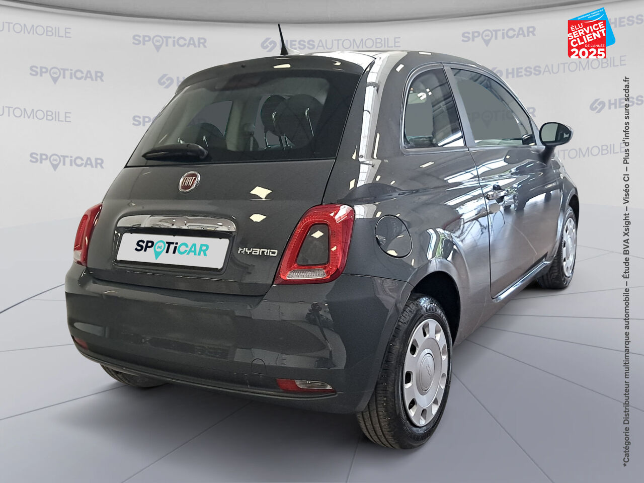 Véhicule d'occasion FIAT 500 1.0 70CH BSG S/S CULT chez HESS Automobile