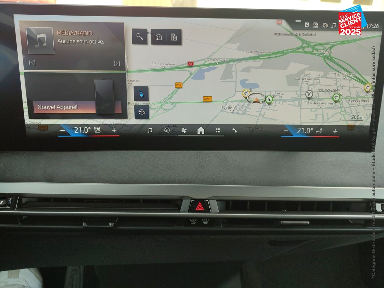 Véhicule neuf BMW IX XDRIVE45 408CH chez BMW Dole