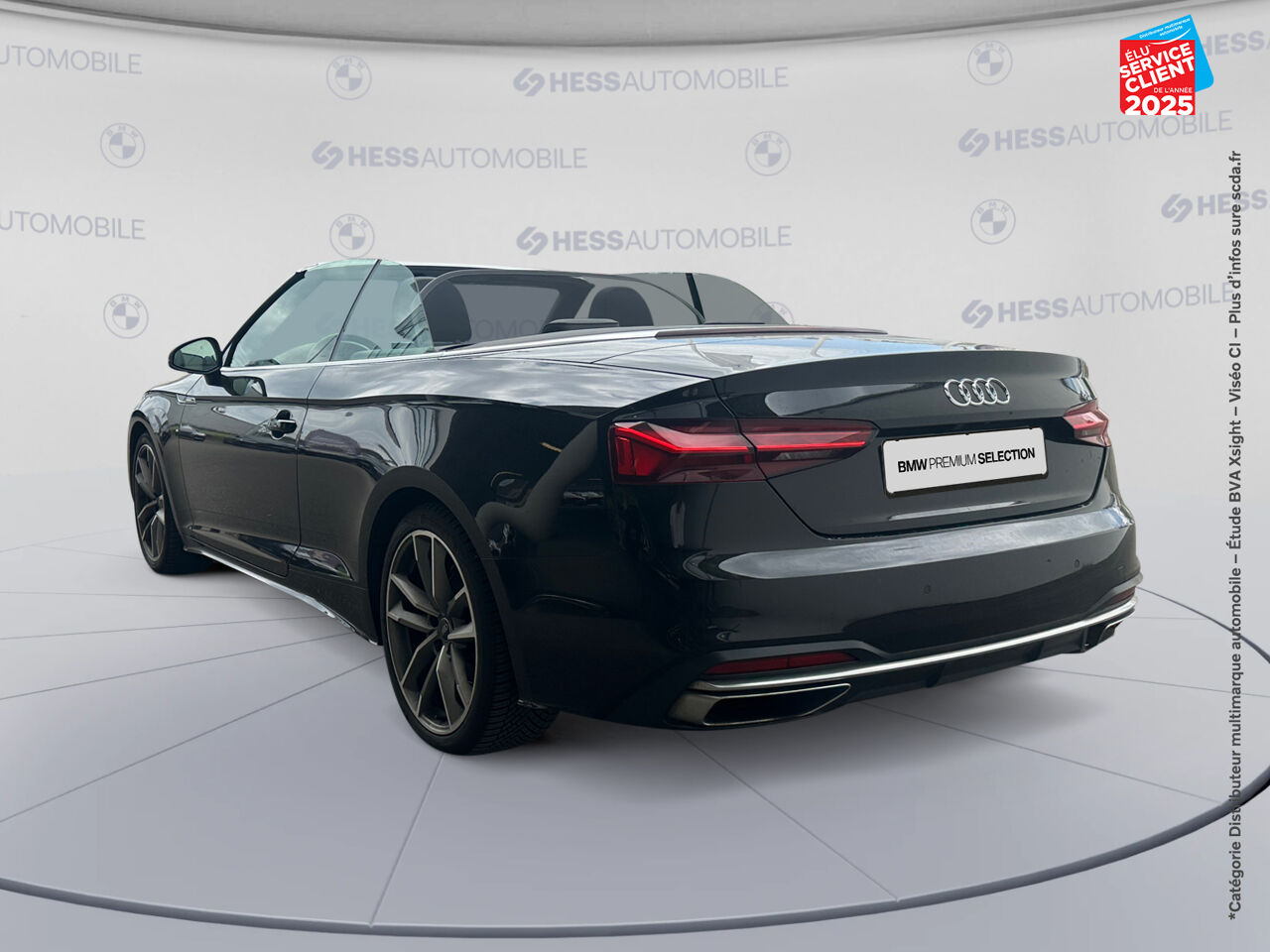 Véhicule d'occasion AUDI A5 CABRIOLET 35 TDI 163CH AVUS S TRONIC 7 chez Volvo Chalons