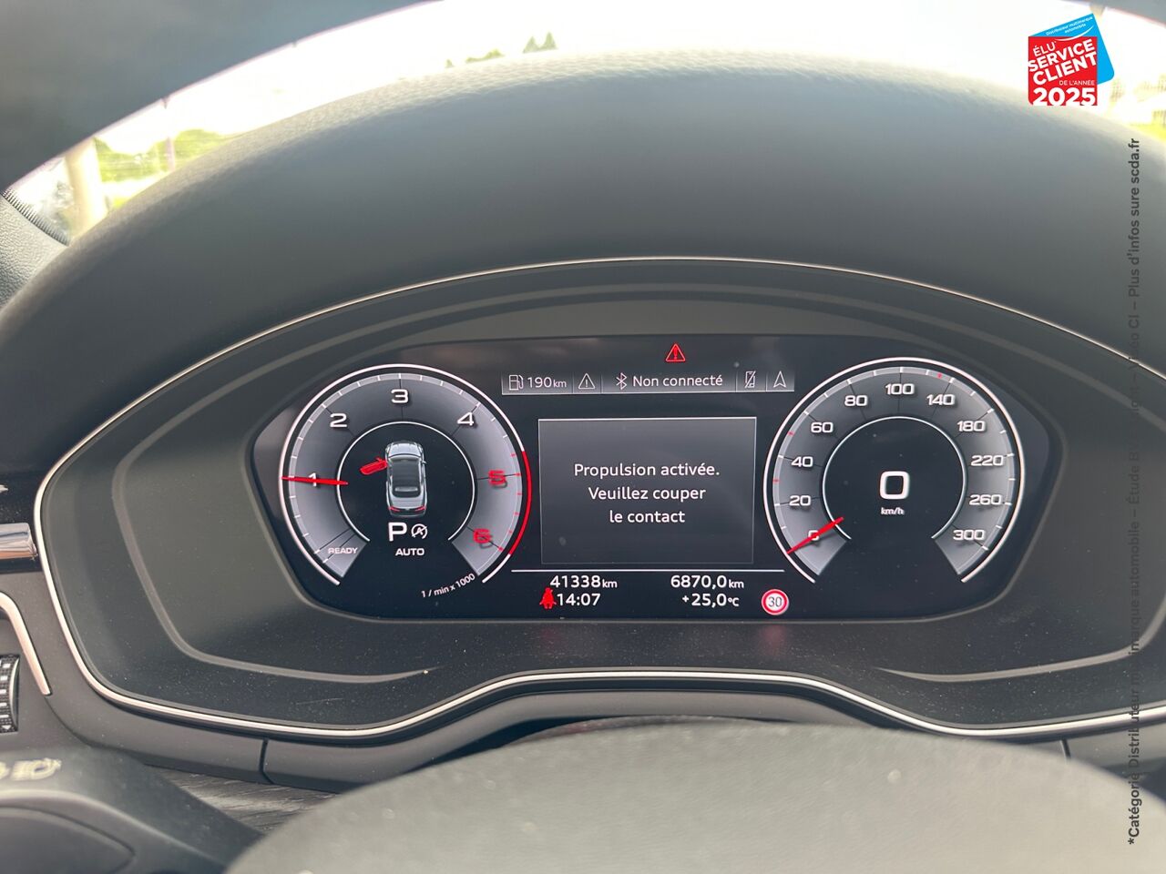 Véhicule d'occasion AUDI A5 CABRIOLET 35 TDI 163CH AVUS S TRONIC 7 chez Volvo Chalons
