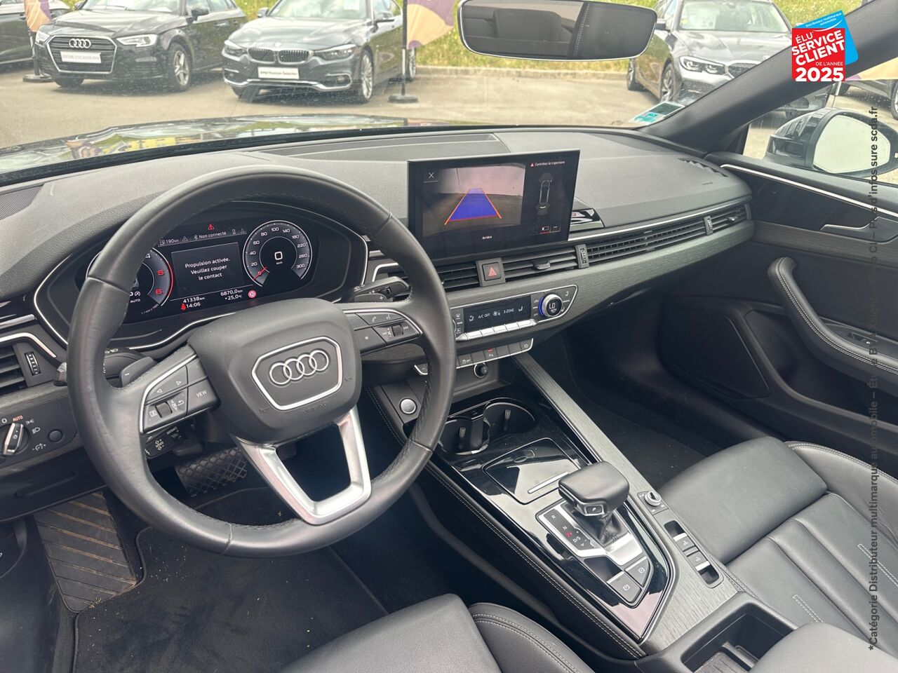 Véhicule d'occasion AUDI A5 CABRIOLET 35 TDI 163CH AVUS S TRONIC 7 chez Volvo Chalons