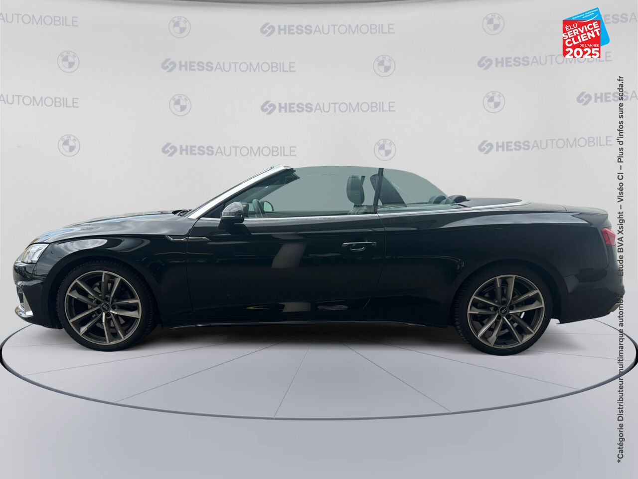 Véhicule d'occasion AUDI A5 CABRIOLET 35 TDI 163CH AVUS S TRONIC 7 chez Volvo Chalons