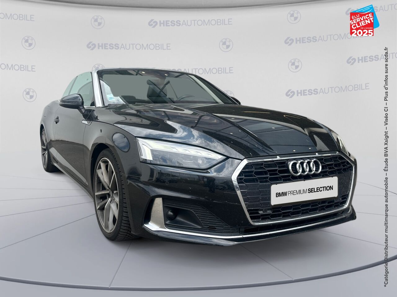 Véhicule d'occasion AUDI A5 CABRIOLET 35 TDI 163CH AVUS S TRONIC 7 chez Volvo Chalons