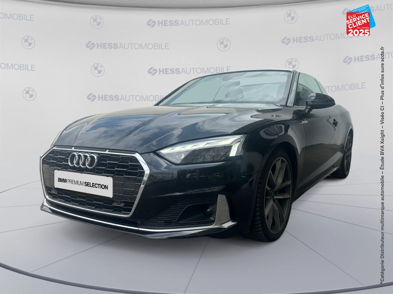 Véhicule d'occasion AUDI A5 CABRIOLET 35 TDI 163CH AVUS S TRONIC 7 chez Volvo Chalons