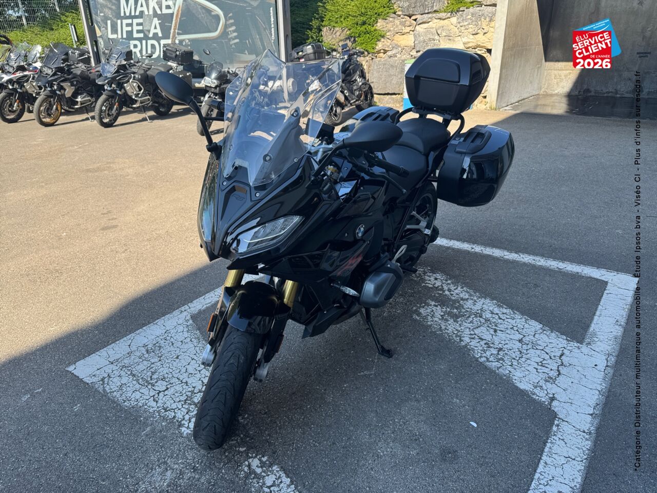 chez BMW Motorrad Besançon
