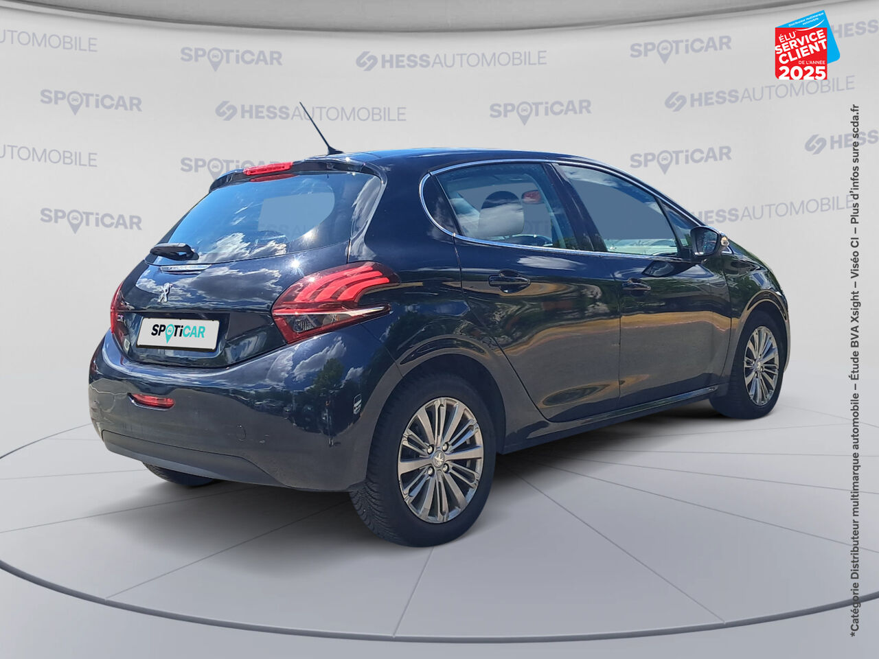 Véhicule d'occasion PEUGEOT 208 1.2 PURETECH 110CH ALLURE SS EAT6 5CV 5P chez Hyundai Epernay