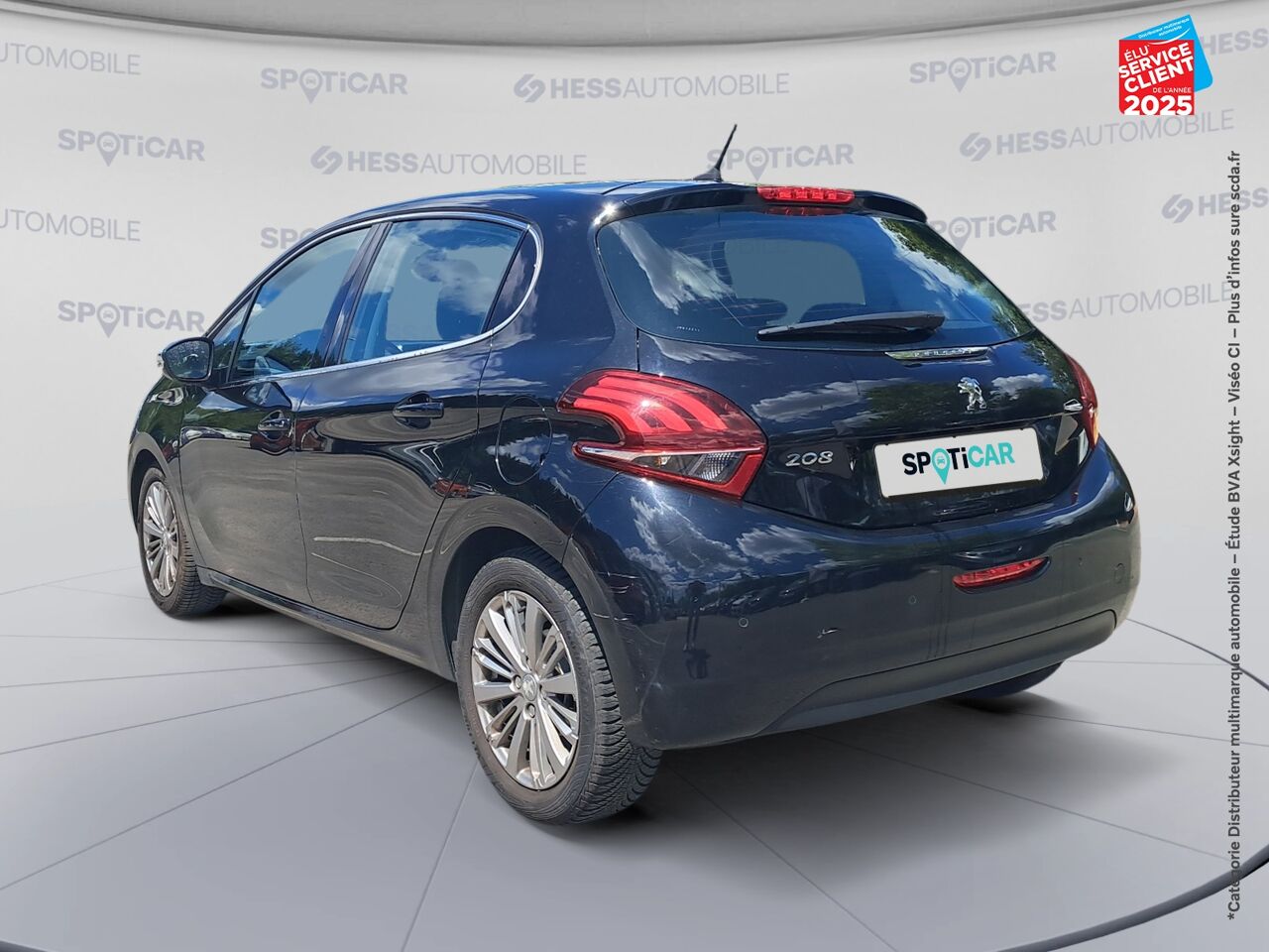 Véhicule d'occasion PEUGEOT 208 1.2 PURETECH 110CH ALLURE SS EAT6 5CV 5P chez Hyundai Epernay