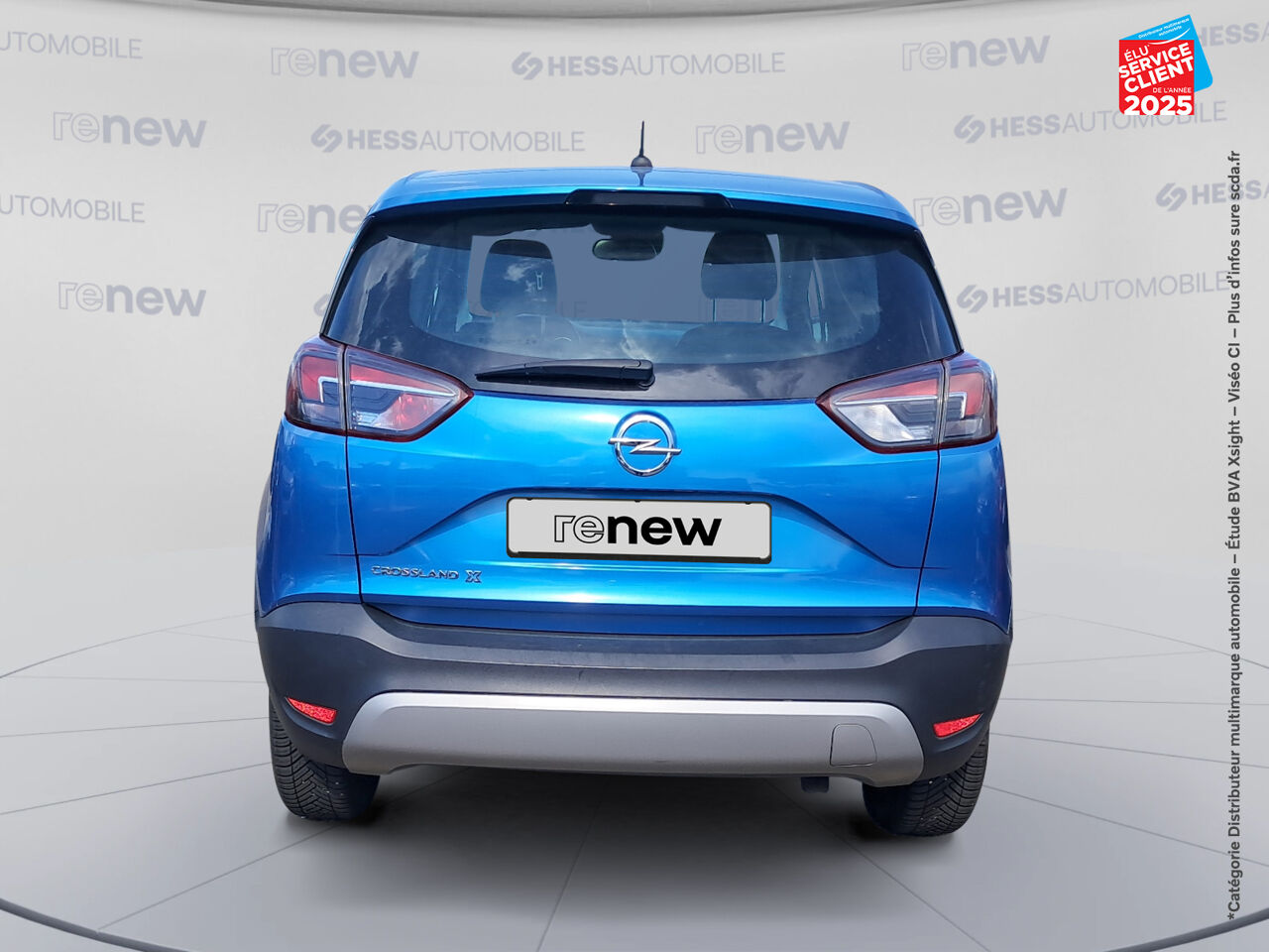 Véhicule d'occasion OPEL CROSSLAND X 1.2 TURBO 110CH INNOVATION BVA EURO 6D-T chez Renault Sélestat
