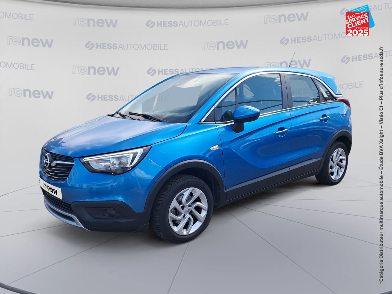 Véhicule d'occasion OPEL CROSSLAND X 1.2 TURBO 110CH INNOVATION BVA EURO 6D-T chez Renault Sélestat