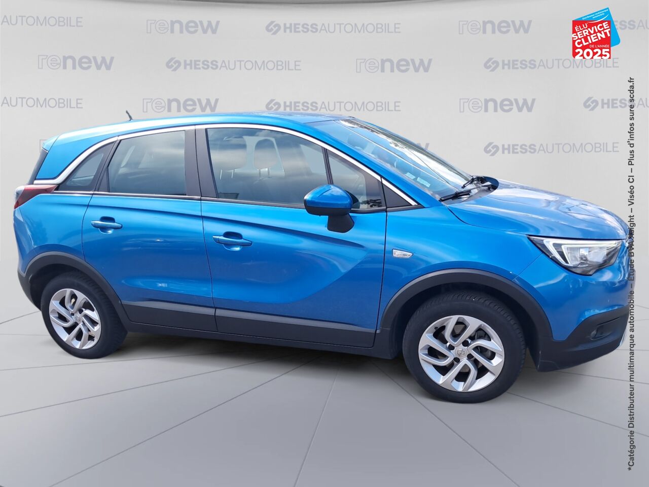 Véhicule d'occasion OPEL CROSSLAND X 1.2 TURBO 110CH INNOVATION BVA EURO 6D-T chez Renault Sélestat