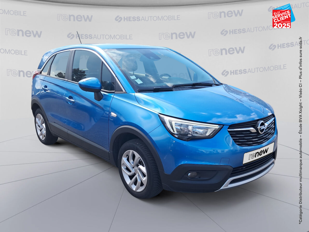Véhicule d'occasion OPEL CROSSLAND X 1.2 TURBO 110CH INNOVATION BVA EURO 6D-T chez Renault Sélestat