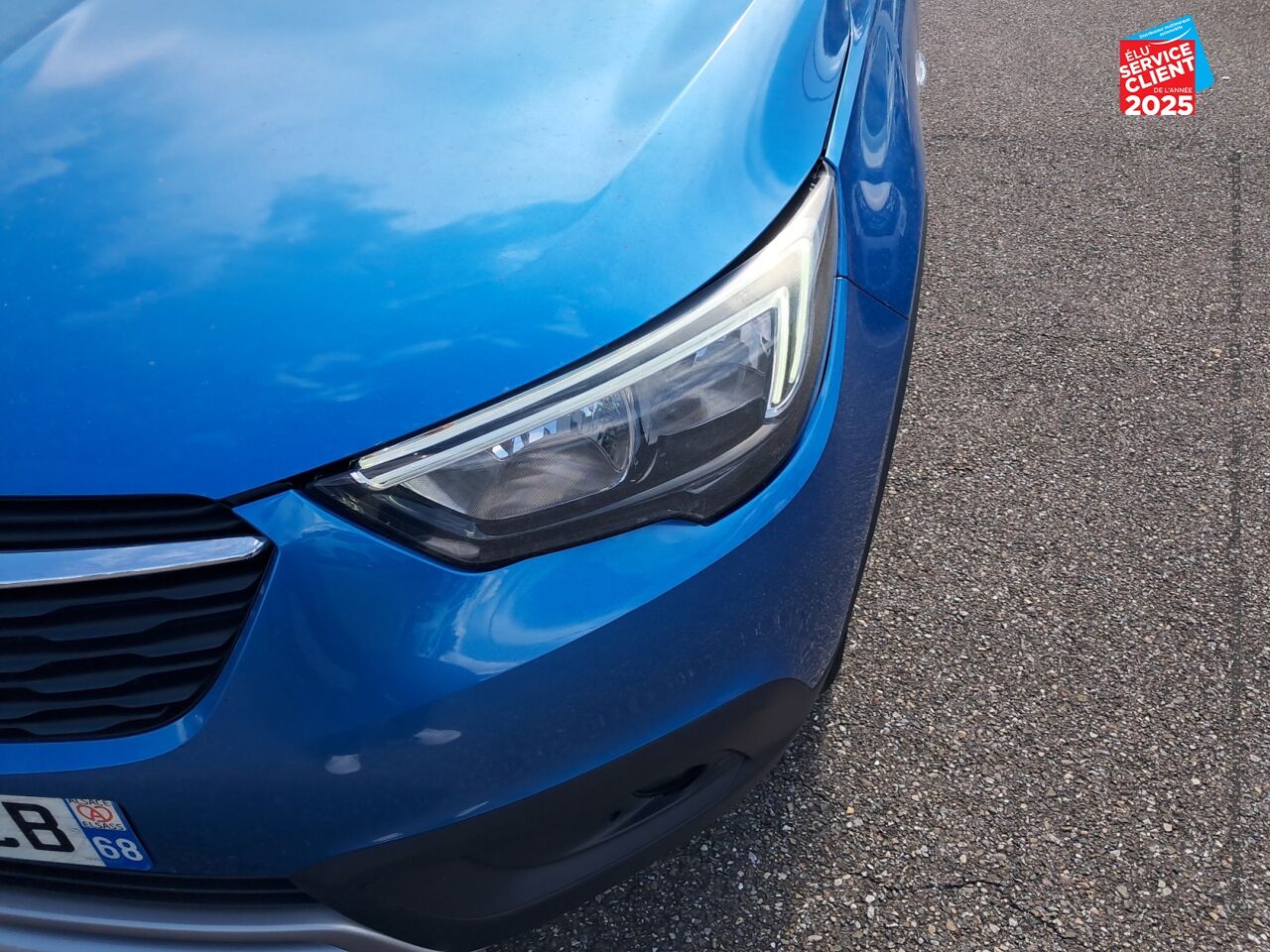Véhicule d'occasion OPEL CROSSLAND X 1.2 TURBO 110CH INNOVATION BVA EURO 6D-T chez Renault Sélestat