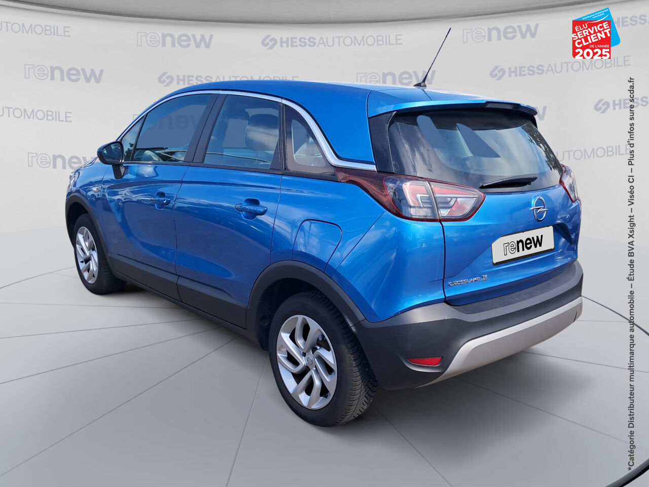 Véhicule d'occasion OPEL CROSSLAND X 1.2 TURBO 110CH INNOVATION BVA EURO 6D-T chez Renault Sélestat