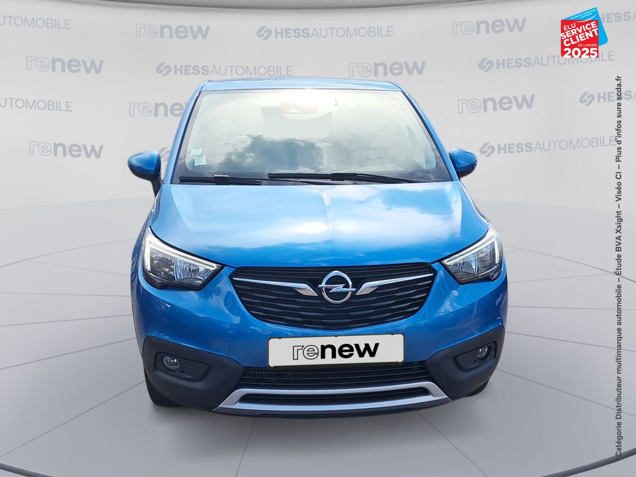 Véhicule d'occasion OPEL CROSSLAND X 1.2 TURBO 110CH INNOVATION BVA EURO 6D-T chez Renault Sélestat
