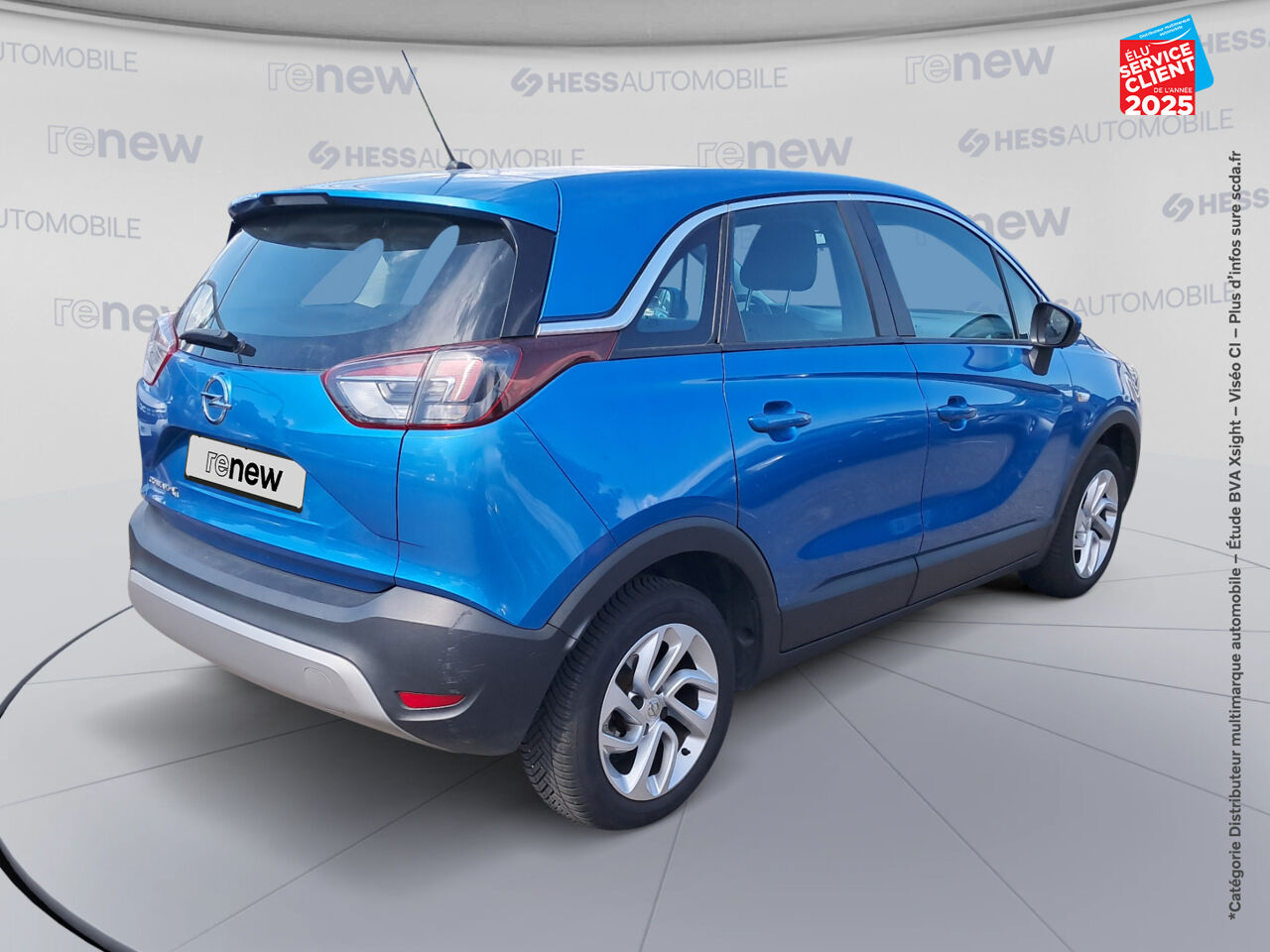 Véhicule d'occasion OPEL CROSSLAND X 1.2 TURBO 110CH INNOVATION BVA EURO 6D-T chez Renault Sélestat