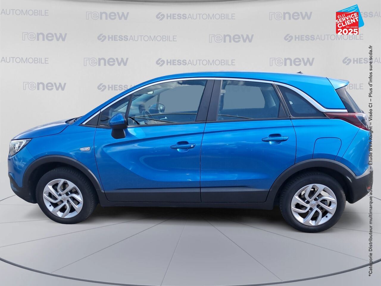 Véhicule d'occasion OPEL CROSSLAND X 1.2 TURBO 110CH INNOVATION BVA EURO 6D-T chez Renault Sélestat