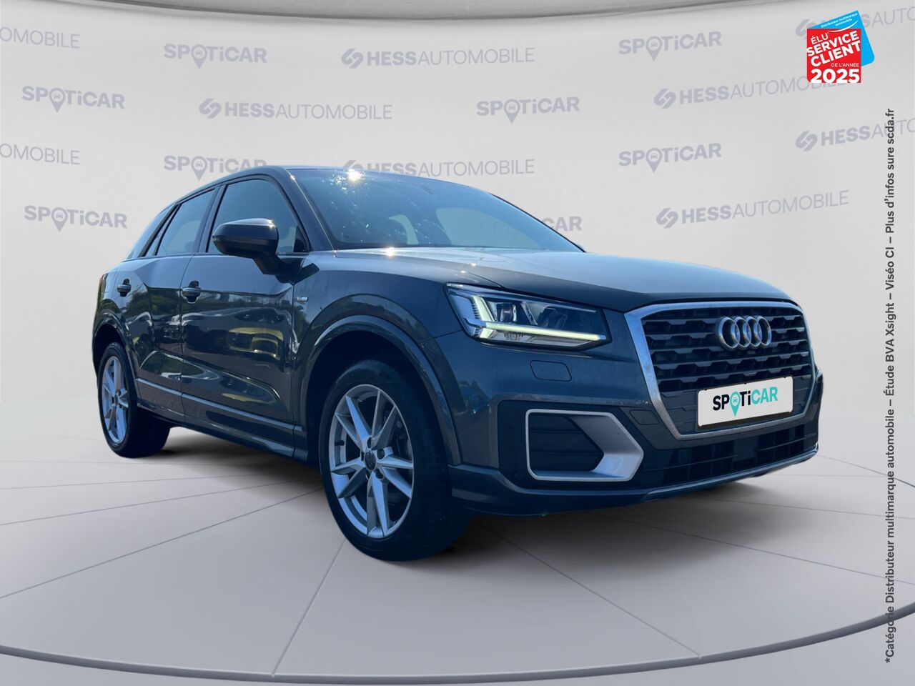 Véhicule d'occasion AUDI Q2 30 TDI 116CH S LINE EURO6D-T RADAR AV/AR chez Hyundai Chalons
