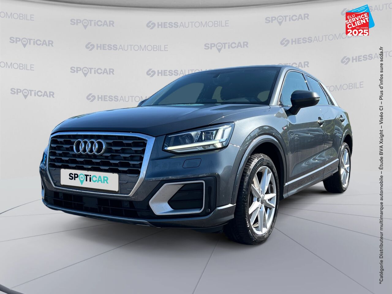 Véhicule d'occasion AUDI Q2 30 TDI 116CH S LINE EURO6D-T RADAR AV/AR chez Hyundai Chalons