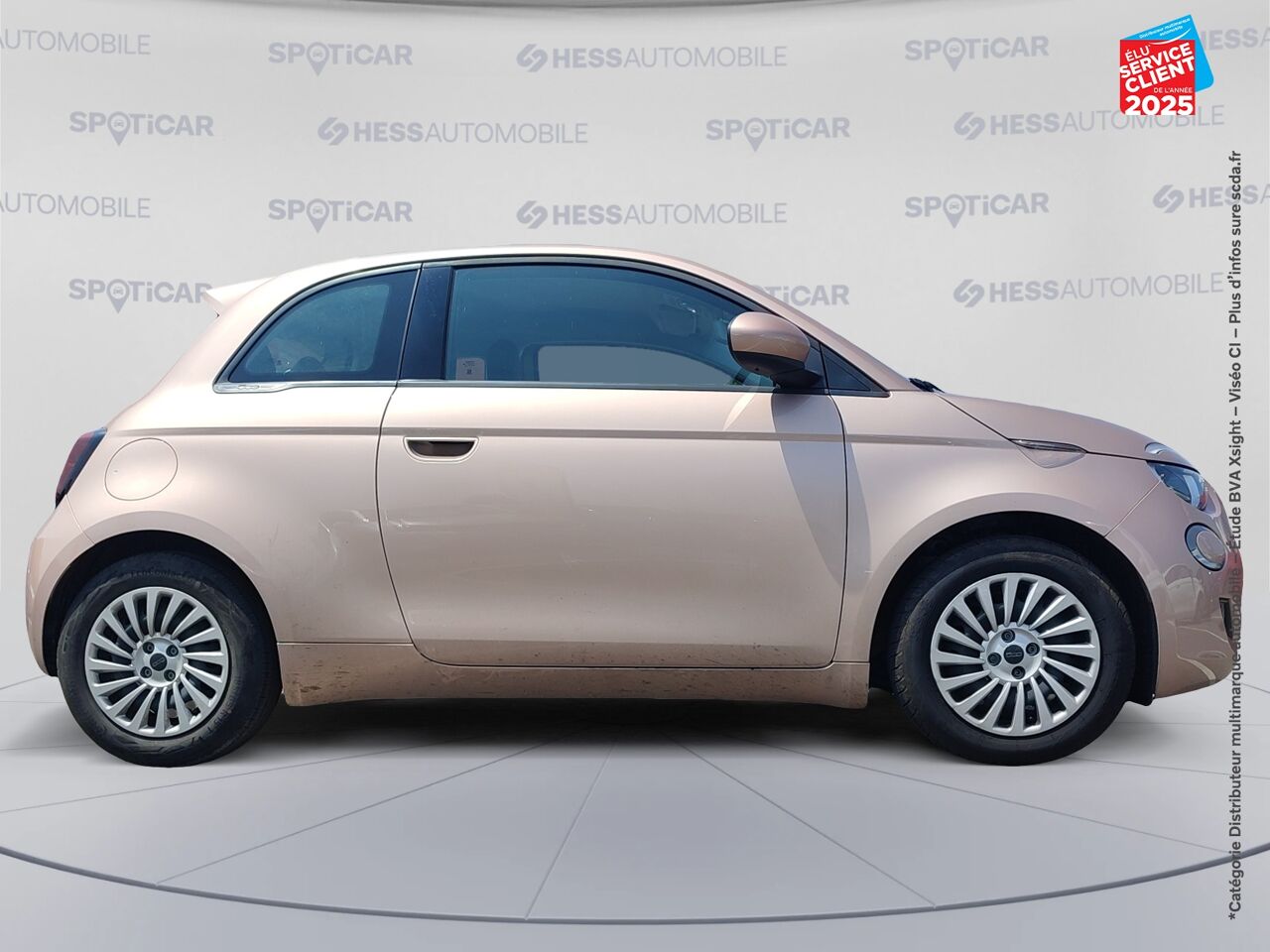 Véhicule d'occasion FIAT 500 E 95CH ACTION PLUS chez Dacia Belfort