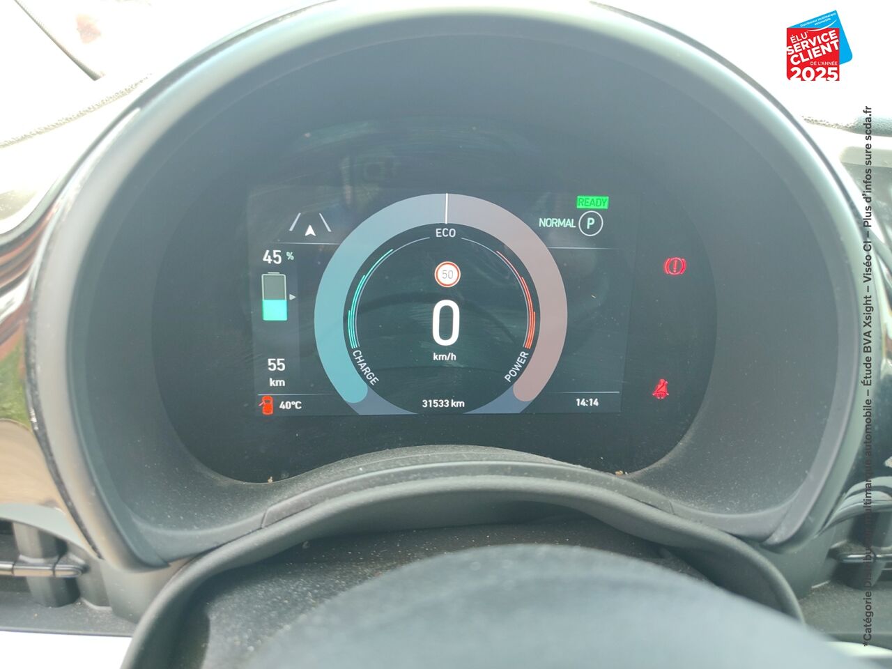 Véhicule d'occasion FIAT 500 E 95CH ACTION PLUS chez Dacia Belfort