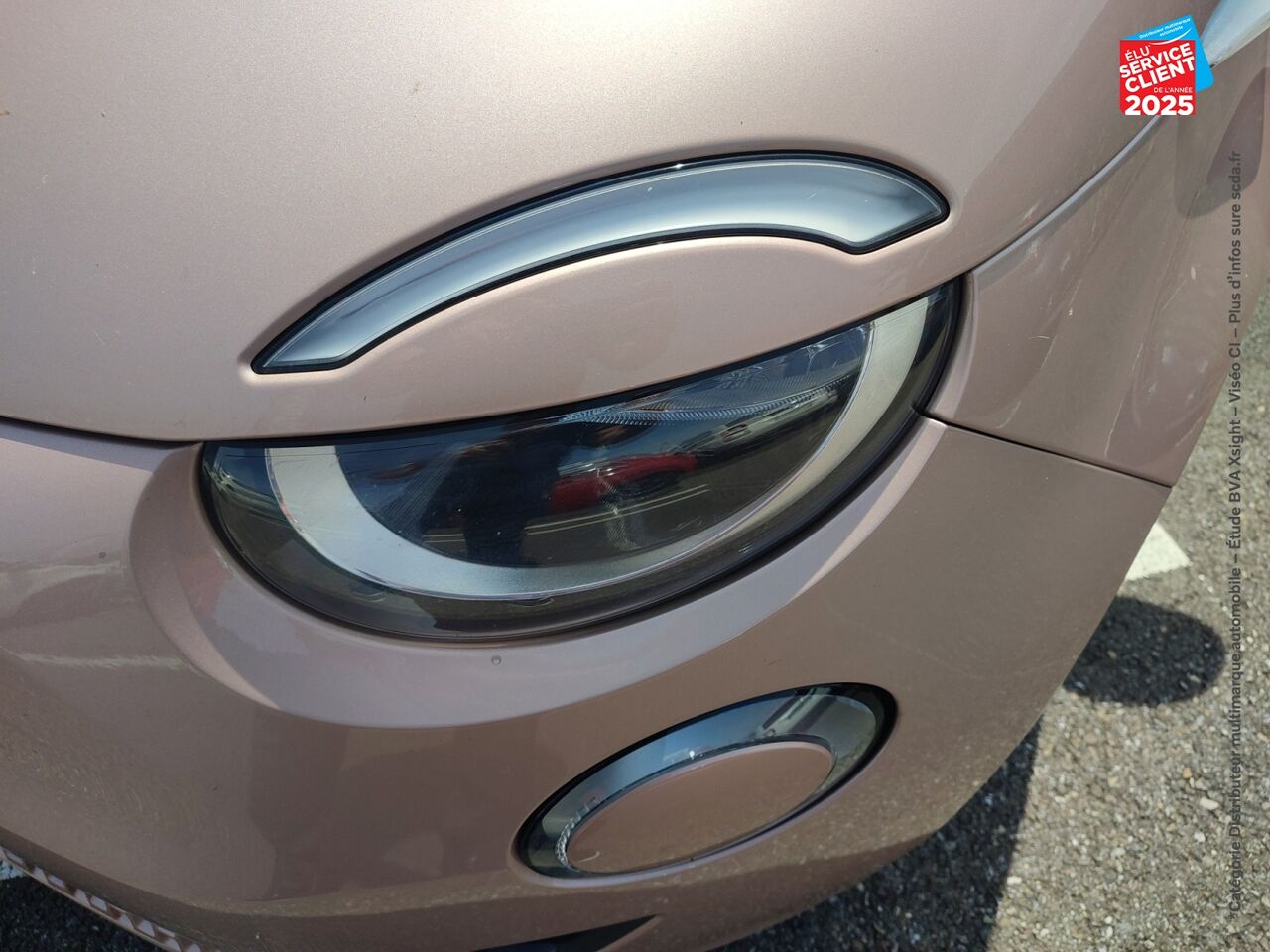 Véhicule d'occasion FIAT 500 E 95CH ACTION PLUS chez Dacia Belfort